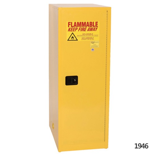 인화성 물질용 안전 캐비넷Safety CabinetFlammable Liquid181L, One Manual Door Model: 1946