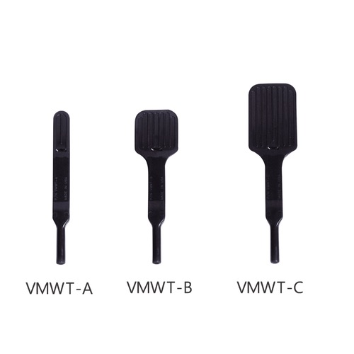 웨이퍼용 진공 펌프 트위져, 진공펌프 포함Wafer Tip, Solar Cell, Flat8 InchPeek Molded Model: VMWT-C