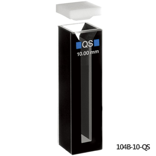 세미 마이크로 표준 흡광 셀Absorption Semi-Micro CellPath 10mm1.4ml Model: 104B-10-QS