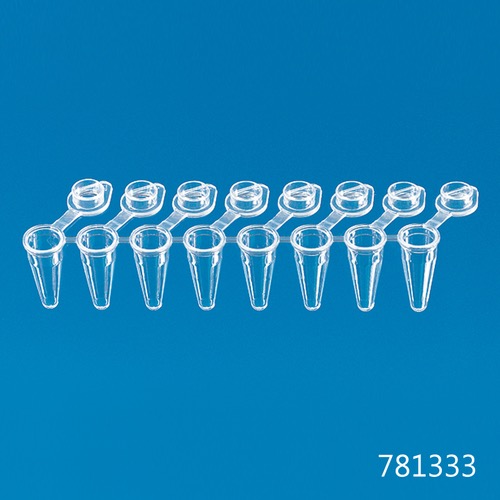 8 PCR 튜브 스트립PCR Tubeatt. single caps, low profile for RT-PCR0.15ml Model: 781333