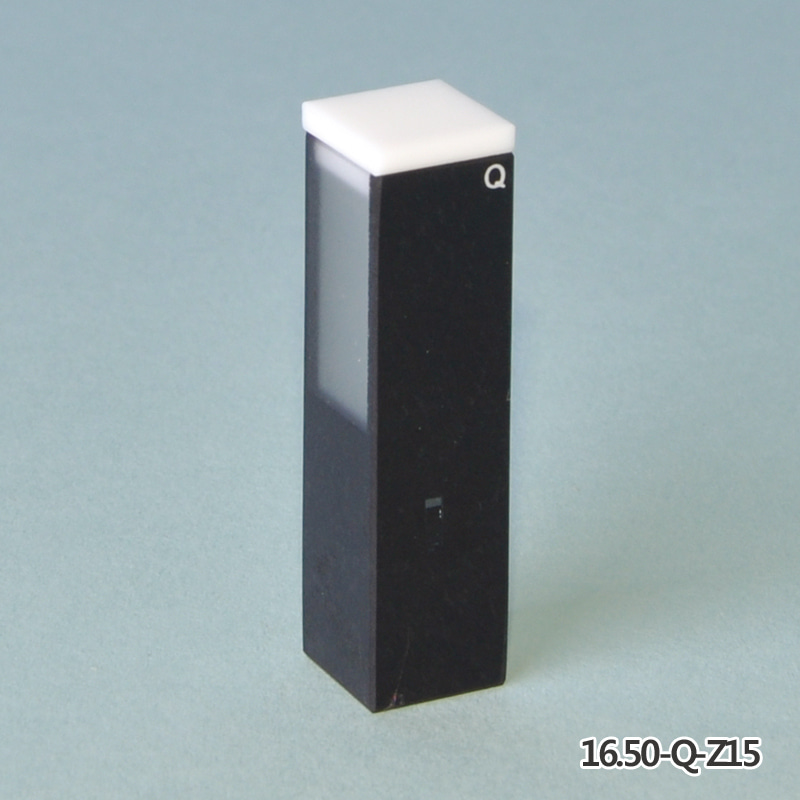 서브 마이크로 흡광 셀, 2면 투명, BlackBlack Sub-Micro CellType 16RZ15, 0.04ml Model: 16R40-Q-Z15
