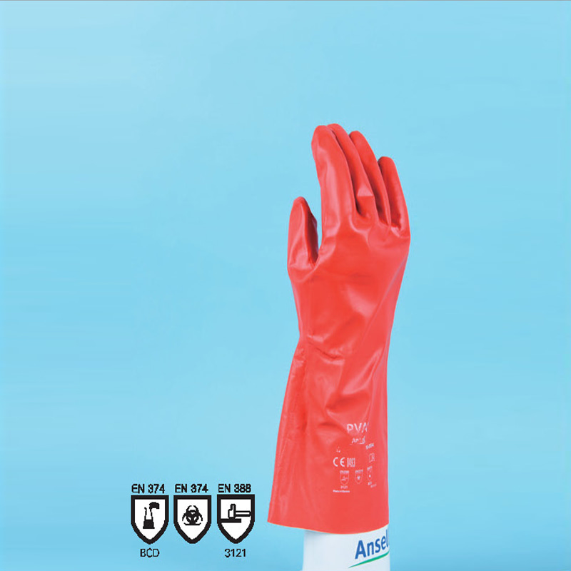 PVA 내화학 글러브CHEMICAL &amp; LIQUID PROTECTION GlovePVA MENS 36CM - SIZE 9 Model: 15-554
