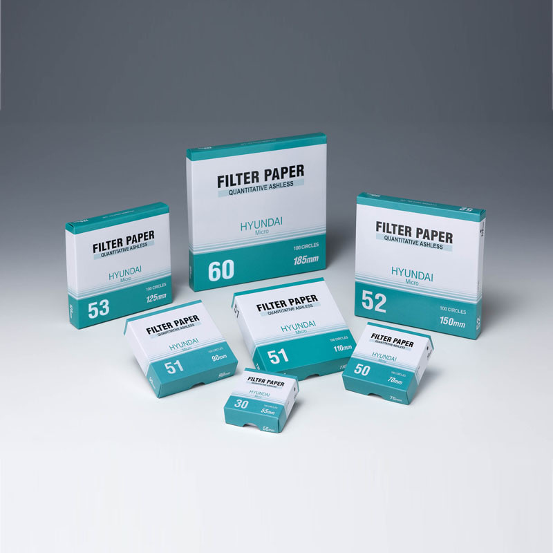 정량여과지, Cellulose FiberQuantitative Filter Paper , CFGrade 53Φ240 mm Model: 05301240