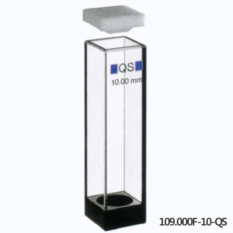 자석교반용 형광 셀Fluorescence Cellfor Magnetic3.5ml Model: 109.000F-10-QS