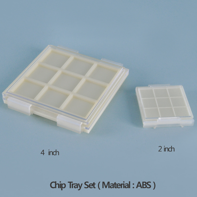 시료케이스4 inch Chip TrayBlack STAT-PRO2x4(8), 36.3x20.4x1.2mm Model: H44-806143