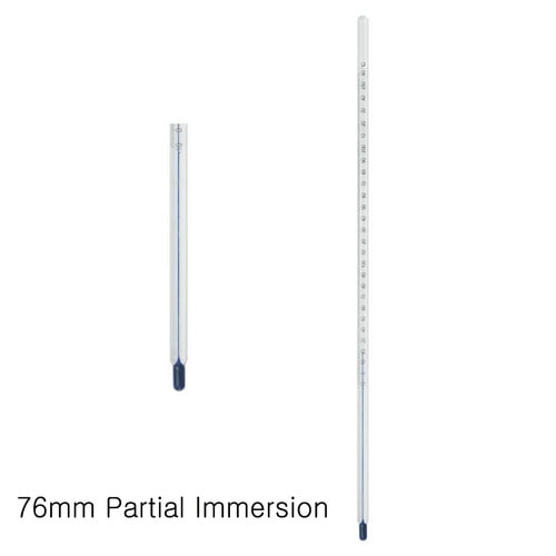 봉상 온도계, 76 mm Immersionthermometer-100 to 50d Model: CG-3503-L-21