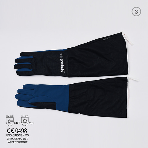 [KORA SRL] 액체 질소용 장갑 초저온용 장갑 Cryo Glove, Cryo-kit