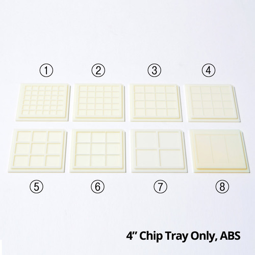 [Entegris] 칩 트레이 시료케이스 2인치 4인치 세트 단품 Chip Tray