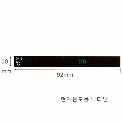 [Nichiyu] 디지털 온도감지 테이프 Digital Thermal Indicating Tape