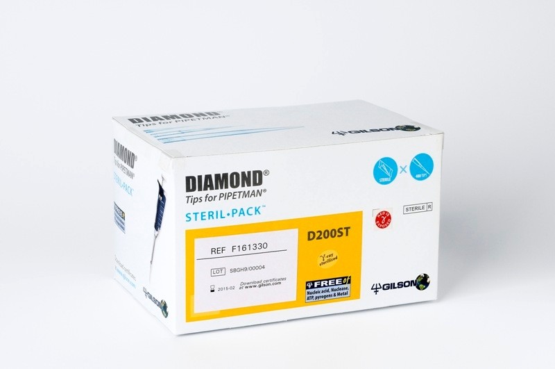 DIAMOND TIPS D200ST STERIL-PACK STERILIZED