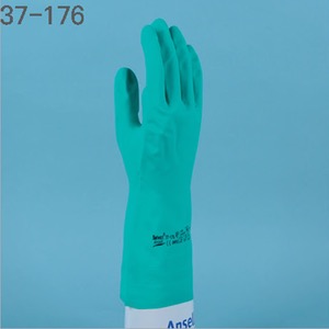 솔벡스 니트릴 내화학 글러브Chemical Resistance GloveSOL-VEX 15&quot; 9 Model: 37-165-9