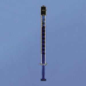 정밀형 유리 주사기Precision Glass SyringeMetal Luer-Lock Tip1.00ml, 0.01ml Model: 716819