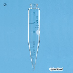 ASTM 원심관ASTM centrifuge tubecyl., conical bottom, ASTM D96100ml, L167mm Model: 362338