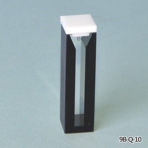 세미 마이크로 흡광 셀, 2면 투명Semi-Micro Cell, BlackType 9/B20mm, 2.8ml Model: 9B-Q-20