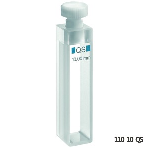 표준 흡광 셀Absorption Micro CellPath 1mm0.35ml Model: 110-1-QS
