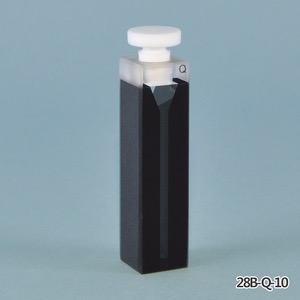 마이크로 흡광 셀, 2면 투명Micro Cell, BlackType 28/B10mm, 0.58ml Model: 28B/9-Q-10
