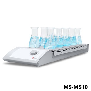 멀티 자력 교반기Multi-Position Magnetic StirrerAnalog400 ml×10ea Model: MS-MS10