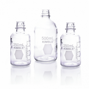 [Kimble®] 메디아 바틀 뚜껑별매 Graduated Storage/Media Bottle Only