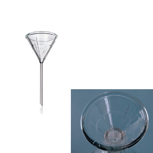 [SimaxⓇ] 고효율용 유리 깔때기 Ribbed Glass Funnel