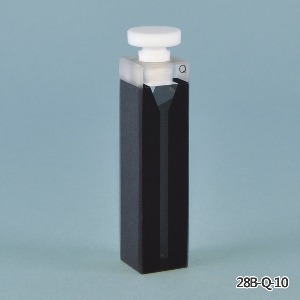 마이크로 흡광 셀, 2면 투명Micro Cell, BlackType 28/B40mm, 2.8ml Model: 28B-Q-40