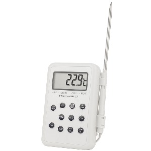 포켓형 디지털 온도계Digital ThermometerMemory/Waterproof-50℃~300℃ Model: 4373