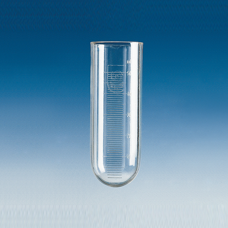투명 플라스틱 눈금형 원심관Centrifuge TubeRimless100ml, 41x115mm Model: 781039