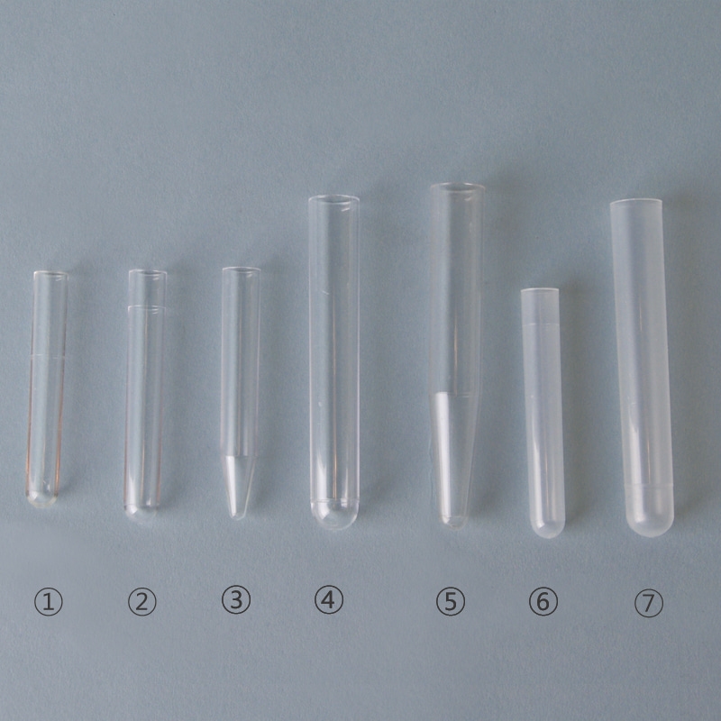 플라스틱 테스트 튜브Plastic Test TubePS, ConicalΦ12xh75mm Model: 3714040