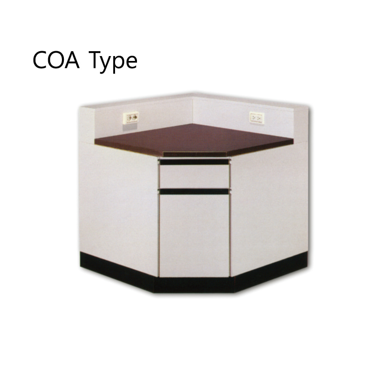 코너 테이블, COA TypeCorner TableConcentw1000 x d1000 x h950mm Model: COA1000