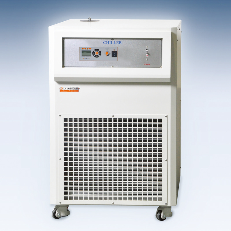 공냉식 냉각수 공급장치(정오)Air Cooled Chillerw520×d710×h900 mm20L Model: CHR20