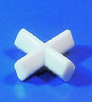 십자형 마그네틱 바Stir BarCross ShapedΦ3/8인치(10mm)×h5 mm Model: 001.2401