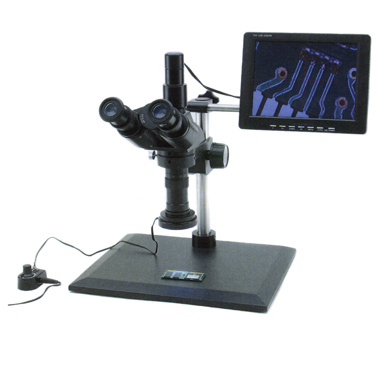 현미경, TFT LCD ScreenMeasuring Microscope w/LCD Model: XZ-2