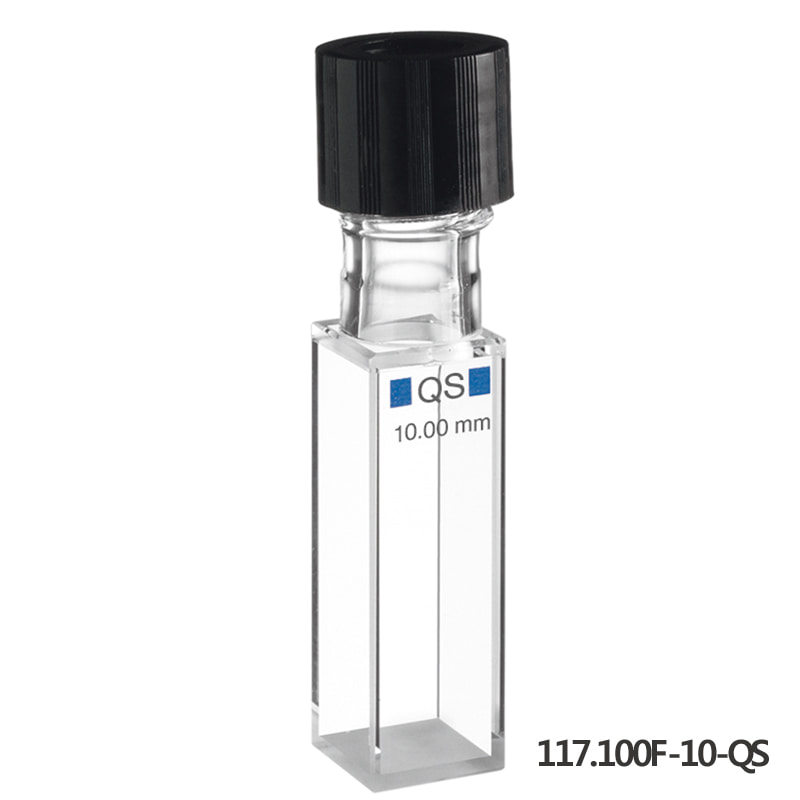 스크류 캡 형광 셀Fluorescence CellSealable3.5ml Model: 117.100F-10-QS