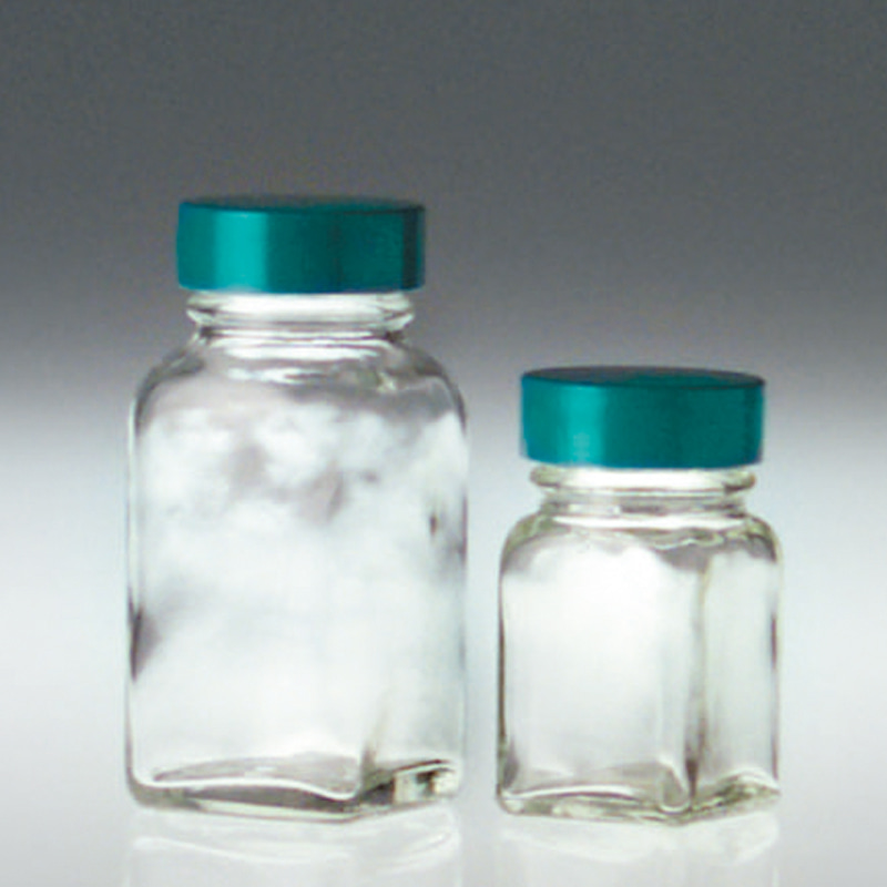 사각 태블릿 광구병Clear BottleF-S, Teflon Lined Cap30ml Model: GLC01275