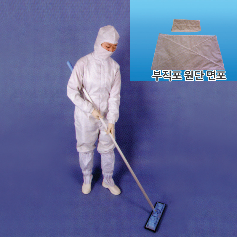 클린룸 밀대PE Cleaner부직포 원단 면포w660 x d230mm Model: PC-F600