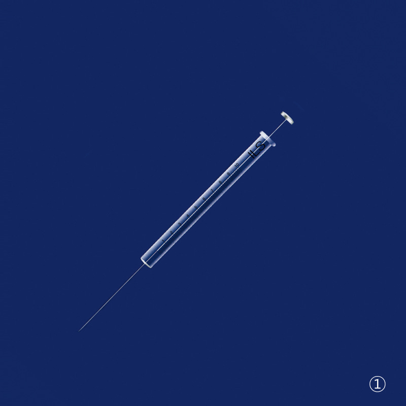GC용 주사기Manual GC SyringeFixed Needle Type500ul, 22 Model: 2100901