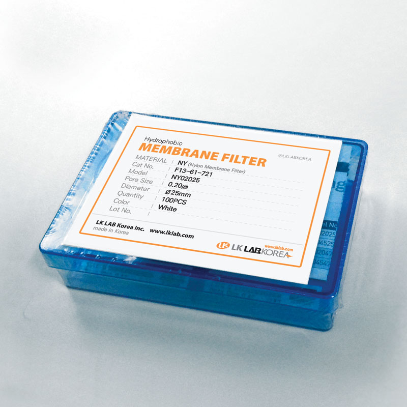 Filter/나일론 멤브레인 필터Nylon Membrane FilterΦ 47 ㎜0.45 ㎛ Model: NY04547
