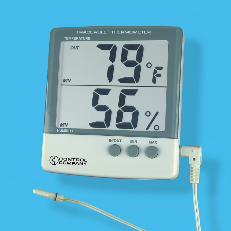점보형 온습도계Thermo-HygrometerBench25~95% RH Model: 4184