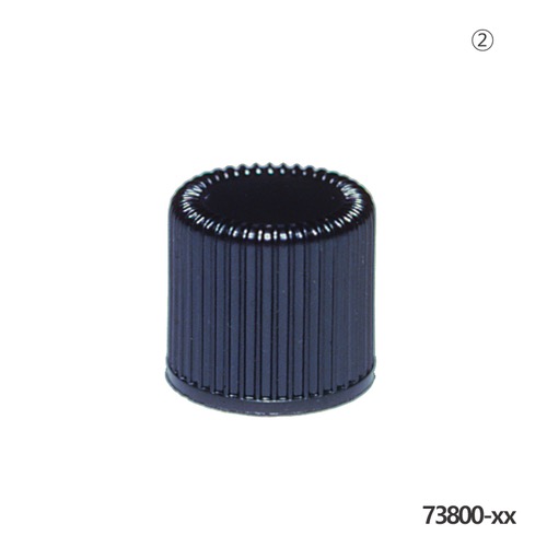 킴블 스크류 캡, 샘플 바이알 용Phenolic Screw CapWhite Rubber Liner24-400 Model: 75204G-24400