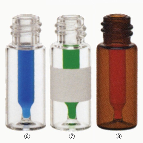 2 ml 스크류 바이알, 8-425캡Interlocked Vial &amp; Insert100μl Glass LVI VialClear, 100ea/pk Model: 30208-1232
