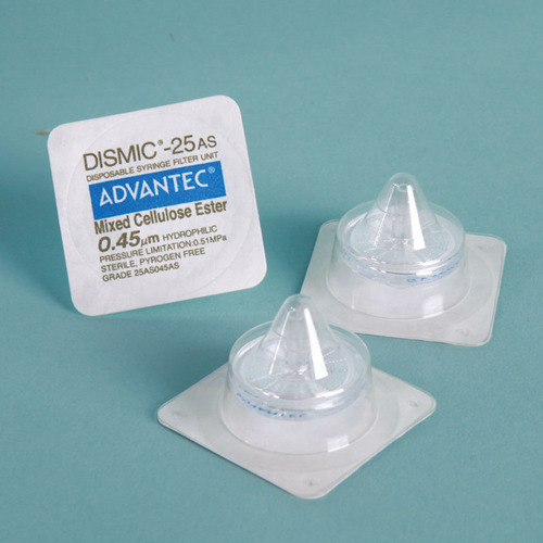 [Advantec] MCE 멸균 시린지 필터 Mixed Cellulose Ester Syringe Filter,Sterile