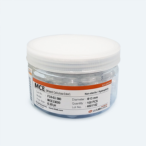 MCE 시린지 필터 비멸균 MCE Syringe Filter, Non-sterile