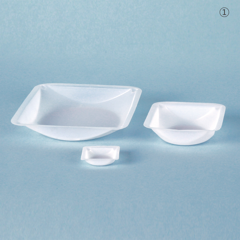 플라스틱 평량 접시, 정전기 방지용Plastic Weighing DishAnti-Static사각형, 330ml Model: 1815-003