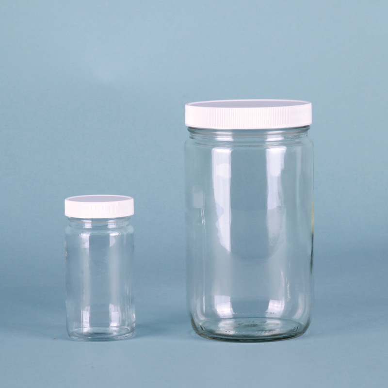 장형 대 광구병, with F217 Foam LinedClear Jar, Tall W-MF217 Foam Lined500ml Model: D0098-16