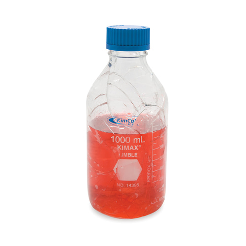 [Kimble®] GL45 안전 코팅 랩바틀 GL45 Coated Wide Mouth Bottle