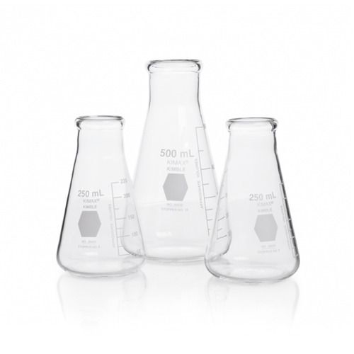 [Kimble®] 광구삼각 플라스크 Wide Mouth Erlenmeyer Flask