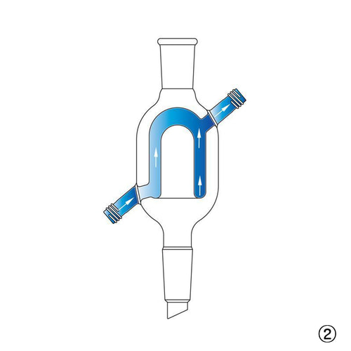 [Chemglass] 팀블형 환류 냉각기 Reflux Condenser Thimble Shape