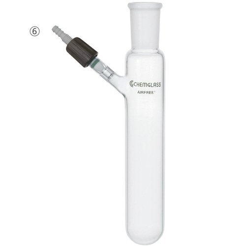 [Chemglass] 쉬링크 반응 튜브 Schlenk Flask Reaction Tube AIRFREE