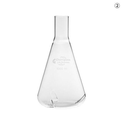 [Chemglass] 쉐이킹 플라스크 Shaking Flask, Delong Neck