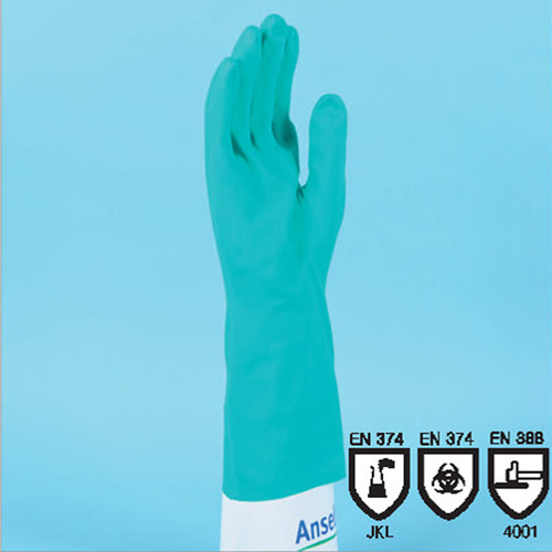 [Ansell] 솔벡스 니트릴 내화학 글러브 Alphatec Solvex Resistance Glove