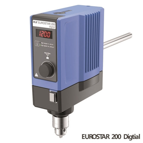 [IKA] 고점도용 오버헤드 스터러, 100 L EUROSTAR 200  Digital / Control Electronic Overhead Stirrerr